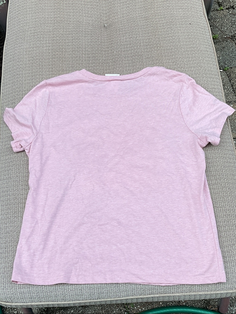 Pink Graphic Short Sleeve Tee - I Must Have Flowers - Picture 5 of 5
